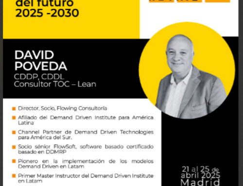 David Poveda como uno de los ponentes que nos acompañarán en esta expedición, nos compartirá sus conocimientos en modelo de planeación de inventario bajo Demand Driven MRP y gestión de portafolio en tiendas.