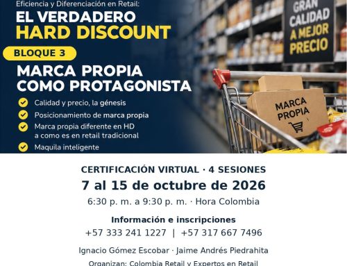 En el hard discount, la marca propia no es un producto más. Es protagonista. Inscribete a la certificación